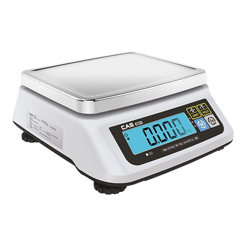 Digital Kitchen Scale Max 6 kg | CAS | Stainless Steel Platform | Tare Function | 22.5 x 19 cm 1