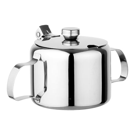 Sunnex Stainless Steel Sugar Bowl with Pouring Spout | 0.28 L | Ø9 x H8 cm 1