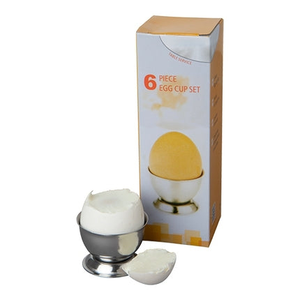 Stainless Steel Egg Cup | Sunnex | Set of 6 | Ø4.5 x H3.5 cm 1