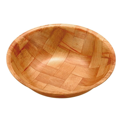 Sunnex Round Woven Wood Pita/Bread Basket | Ø15 x H4 cm 1