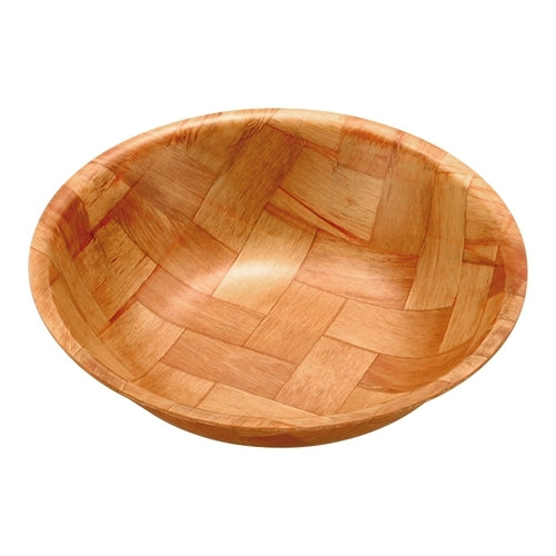 Sunnex Round Woven Wood Pita/Bread Basket | Ø15 x H4 cm 1