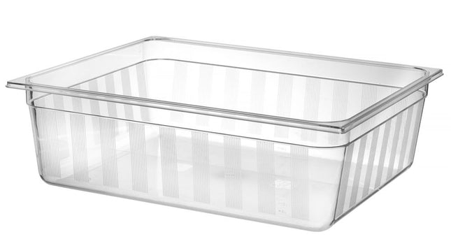 GN 2/1 container COOL, HENDI, COOL, GN 2/1, 55,5L, Transparent, 650x325x(H)100mm
