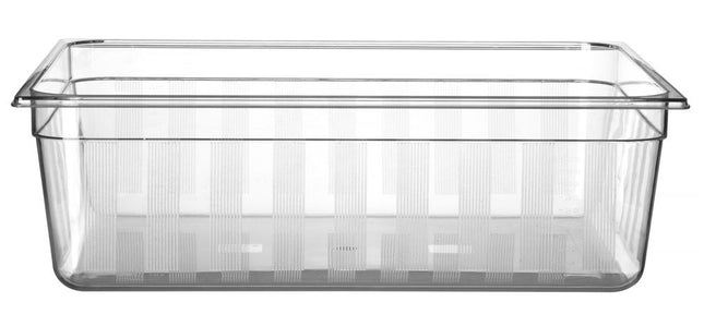 Transparent GN 2/1 Container | HENDI | 58L | 650x530x200mm
