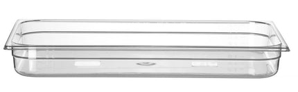 Polycarbonate GN 1/1 Container | HENDI Profi Line | 9L | Transparent | 530x325x65mm