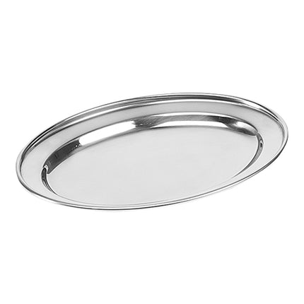 Oval Serving Dish with Rolled Edge | Sunnex | Stainless Steel 18/10 | 35 x 22 cm 1