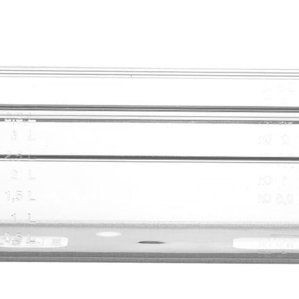 Polycarbonate GN 1/3 Container | HENDI Profi Line | 4L | Transparent | 325x176x100mm