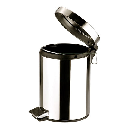 Pedal Bin with Inner Bucket | Sunnex | Stainless Steel | 3 L | Ø17 x H27 cm 1