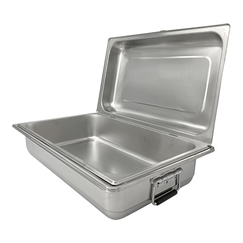 Sunnex GN 1/1 Chafing Dish with Foldable Lid | Induction Compatible | 13.5 L, 100 mm Pan 1