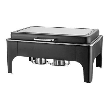 Chafing Dish GN 1/1 with Soft-Close Glass Window | Sunnex | Stainless Steel | 56 x 43 x H27 cm 1