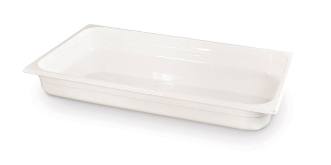 GN 1/1 White Polycarbonate Container | HENDI | 9L | 530x325x65mm