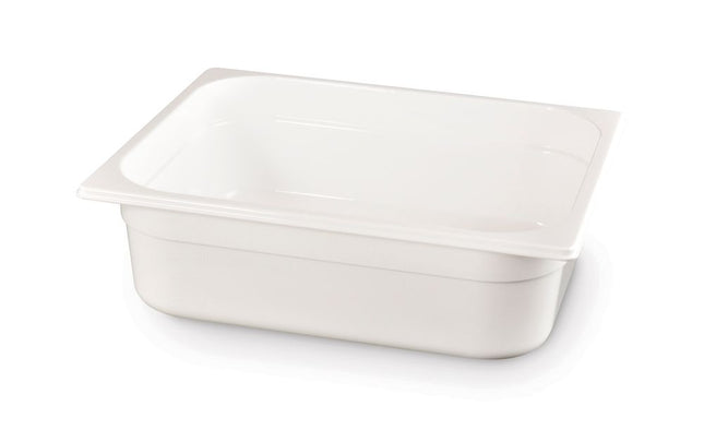 GN 1/2 White Polycarbonate Container | HENDI | 6.5L | 325x265x100mm