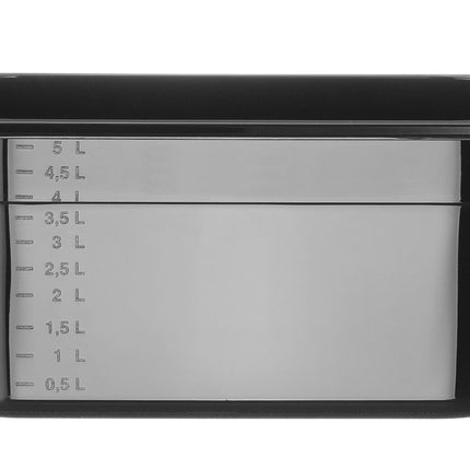 Black Polycarbonate GN 1/3 Container | HENDI Profi Line | 5.7L | 325x176x150mm