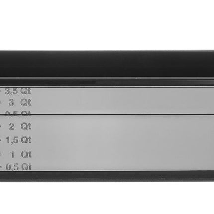 Black Polycarbonate GN 1/3 Container | HENDI Profi Line | 4L | 325x176x100mm