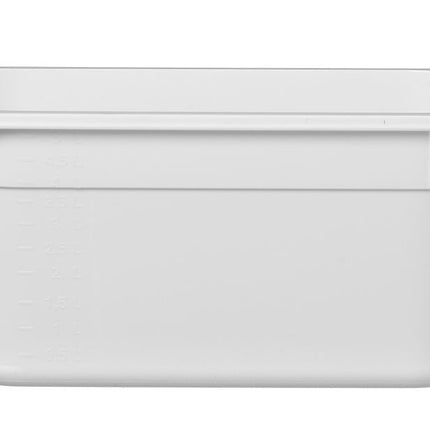 GN 1/3 White Polycarbonate Container | HENDI | 5.7L | 325x176x150mm