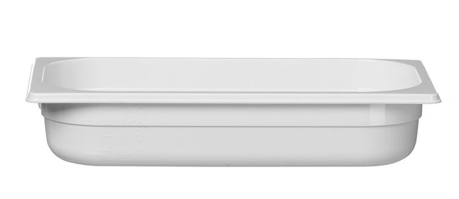 GN 1/3 White Polycarbonate Container | HENDI | 2.5L | 325x176x65mm
