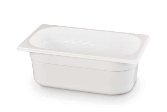 Polycarbonate GN 1/4 Food Container | HENDI | 2.8L | White | 265x162x100mm