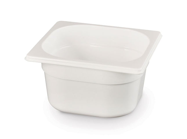 Polycarbonate GN 1/6 Food Container | HENDI | 1.6L | White | 176x162x100mm