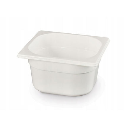 Polycarbonate GN 1/6 Food Container | HENDI | 1L | White | 176x162x65mm