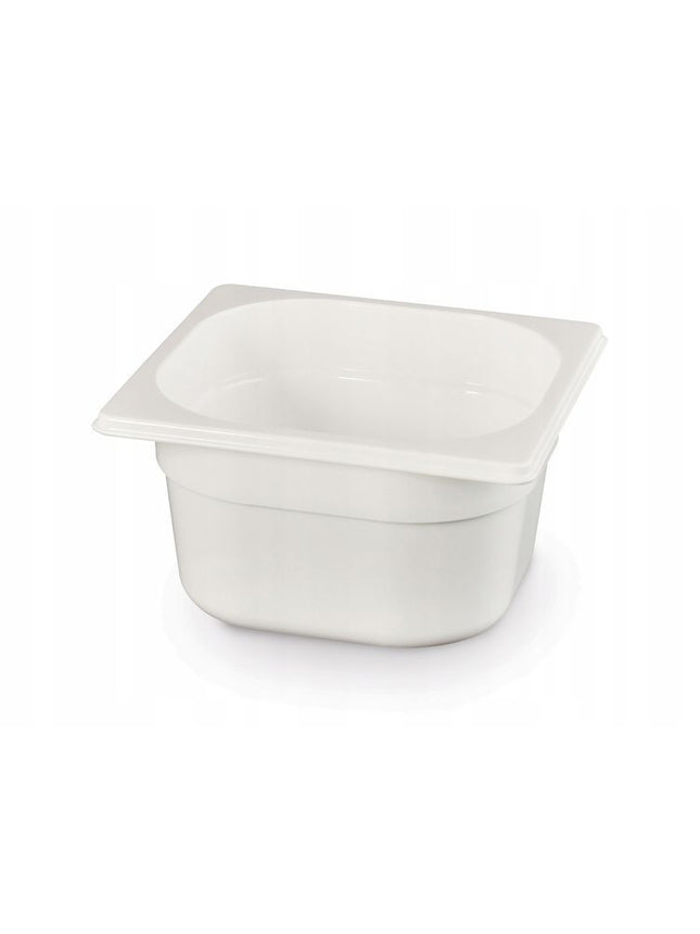 Polycarbonate GN 1/6 Food Container | HENDI | 1L | White | 176x162x65mm