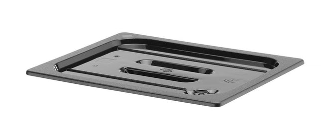 Polycarbonate Lid for GN 1/2 Containers | HENDI | Black | 325x265mm