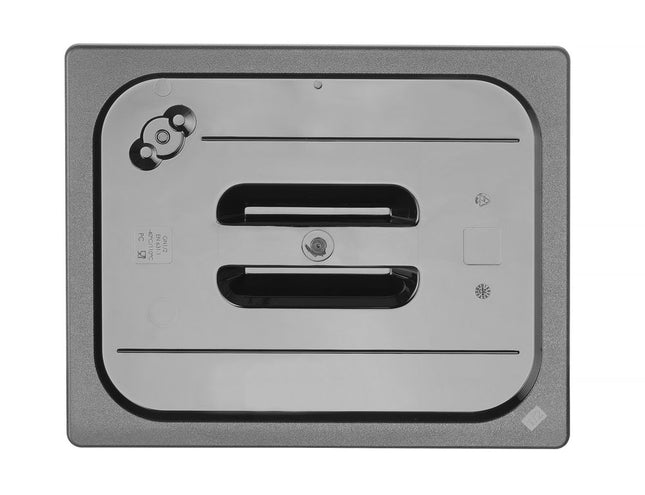 Lid for GN containers COOL, HENDI, COOL, GN 1/2, Black, 325x265mm