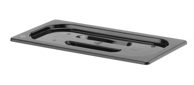 Lid for GN containers COOL, HENDI, COOL, GN 1/3, Black, 325x176mm