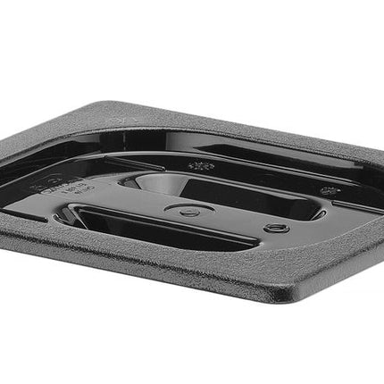 Polycarbonate Lid for GN 1/6 Containers | HENDI | Black | 176x162mm