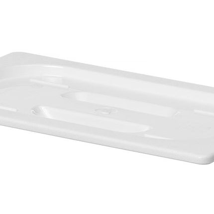 Polycarbonate Lid for GN 1/4 Containers | HENDI | White | 265x162mm