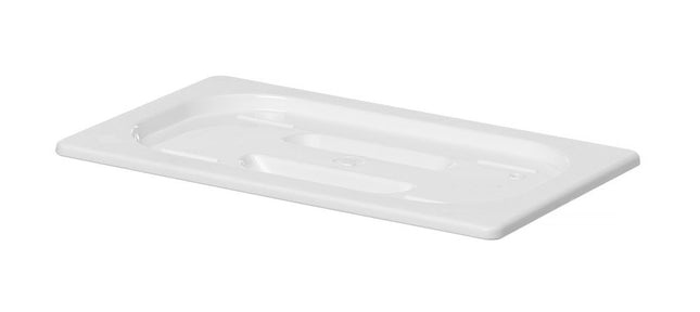 Polycarbonate Lid for GN 1/4 Containers | HENDI | White | 265x162mm