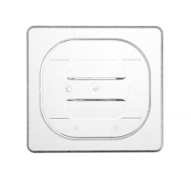 Lid for GN containers COOL, HENDI, COOL, GN 1/6, Transparent, 176x162mm