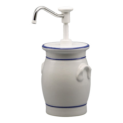 Hovicon Ceramic Sauce Dispenser, White | 30 ml Dose | 2 L | Ø15 x H33 cm 1