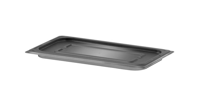 Lid for GN containers, HENDI, Kitchen Line, GN 1/3, Black, 325x175mm