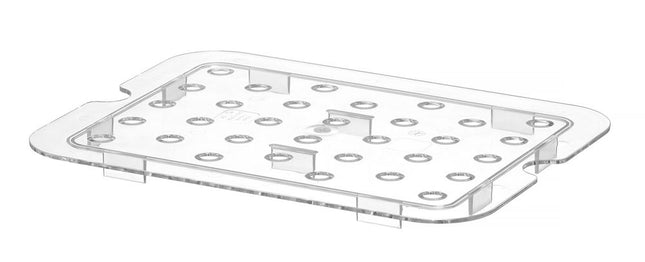 Drainer plate for GN containers COOL, HENDI, COOL, GN 1/2, Transparent, 325x265mm