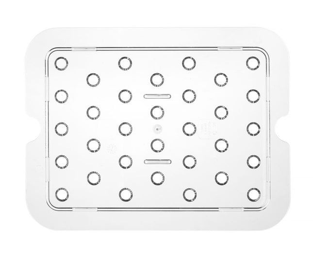 Drainer plate for GN containers COOL, HENDI, COOL, GN 1/2, Transparent, 325x265mm