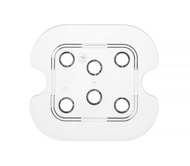 Drainer plate for GN containers COOL, HENDI, COOL, GN 1/6, Transparent, 176x162mm