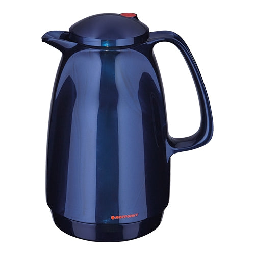 Double-Walled Vacuum Jug with Pouring Spout | Rotpunkt | Blue | 1 L 1