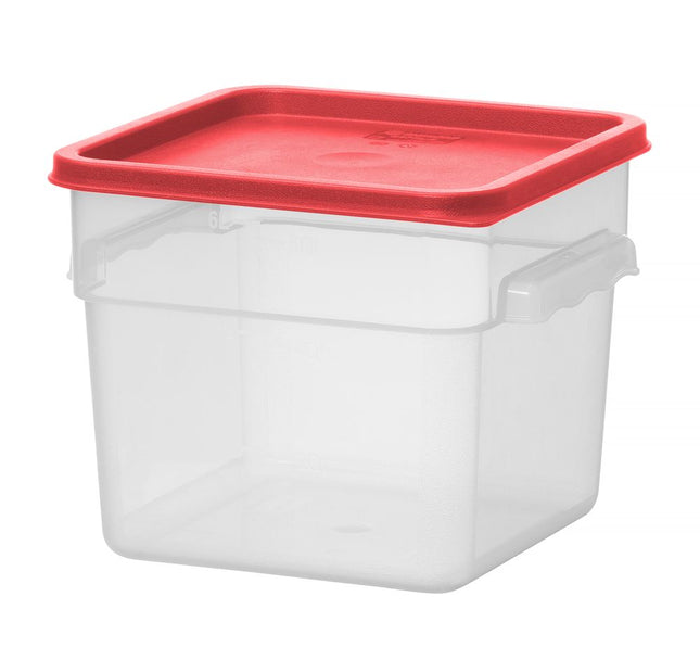 Food container with graduation, HENDI, 5,7L, 235x235x(H)180mm