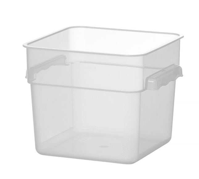 Food container with graduation, HENDI, 5,7L, 235x235x(H)180mm