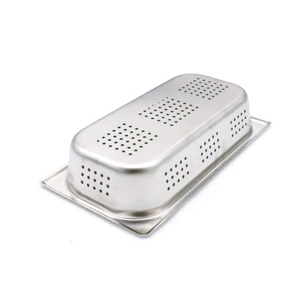 Gastronorm Container | 1/3 GN | 6,5cm Deep | Stainless Steel | Perforated 2