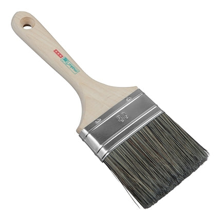Thick Brush 8 cm | EMGA | PBT Synthetic Bristles and Wooden Handle 1