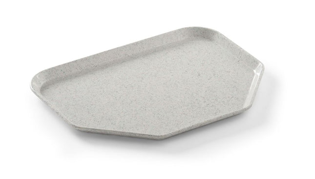 Serving tray, trapezoidal , AmerBox, Granite, 455x355mm