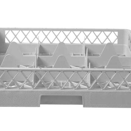 Dishwasher Basket for Glassware with 9 Compartments | HENDI | 500x500x104mm