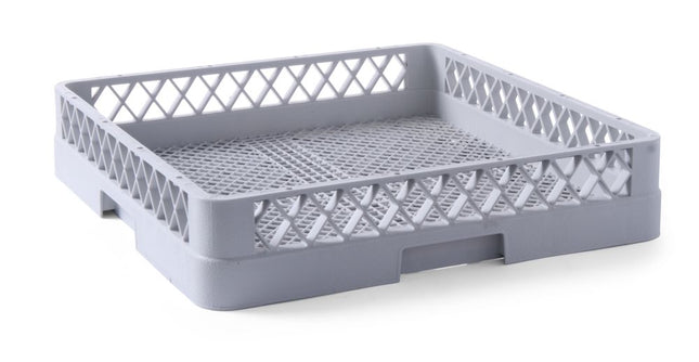 Dishwasher Basket for Cutlery with Fine Mesh Bottom | HENDI | 500x500x100mm