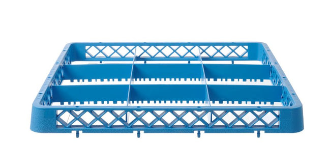 Extender for dishwasher basket, HENDI, 9 compartments 150x150 mm, 500x500x(H)45mm