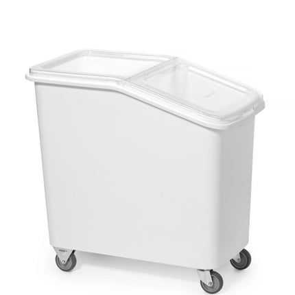 Ingredient Trolley 102L with Polycarbonate Lid | AmerBox | 600x720x700 mm