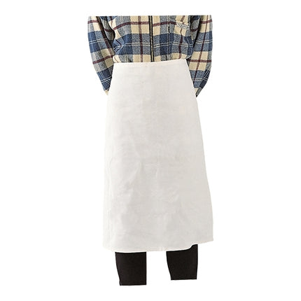 White Cook's Apron | EMGA | Cotton-Polyester 230 GSM | 75 x 100 cm 1