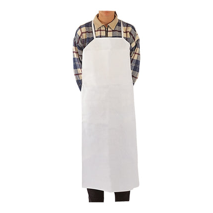 White Cotton-Polyester Cook's Apron with Pocket | EMGA | 90 x 110 cm | 230 GSM 1