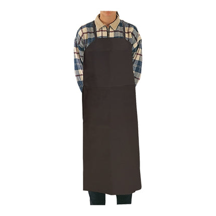 Black Cotton-Polyester Cook's Apron with Top and 1 Pocket | EMGA | 230 GSM | 85 x 110 cm 1