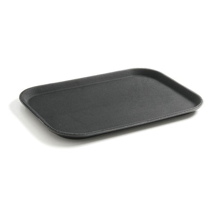Rectangular Non-Slip Serving Tray, Black | HENDI | GN 1/1, 530x325mm