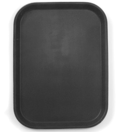 Rectangular Non-Slip Serving Tray, Black | HENDI | 255x355mm